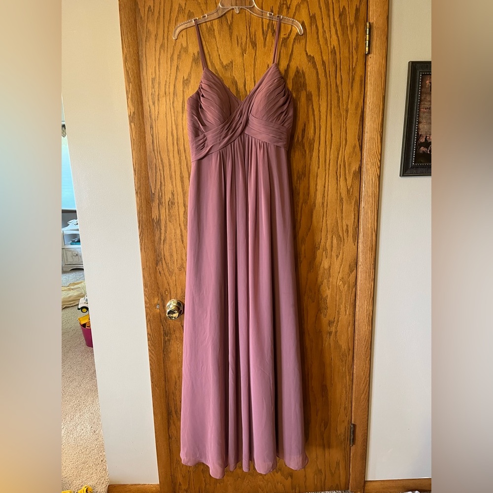 Shannon Amethyst bridesmaid dress